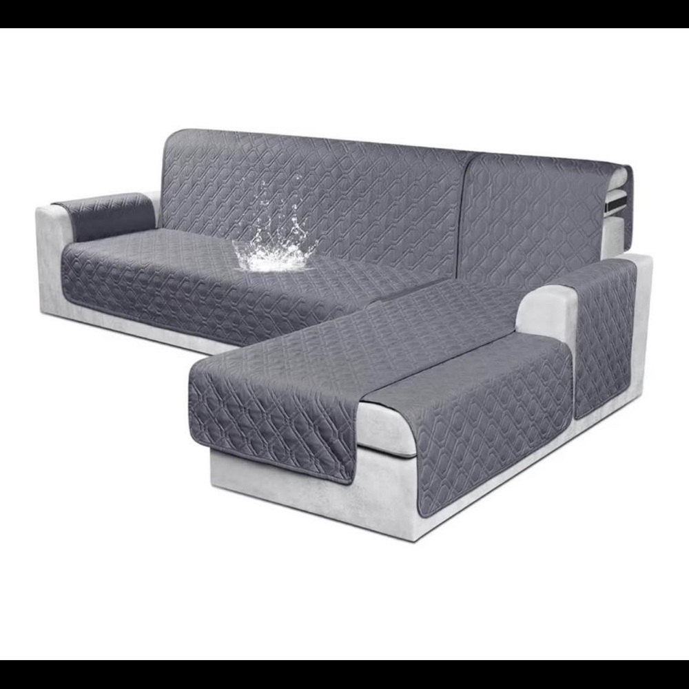 Waterproof Gray Sofa Cover